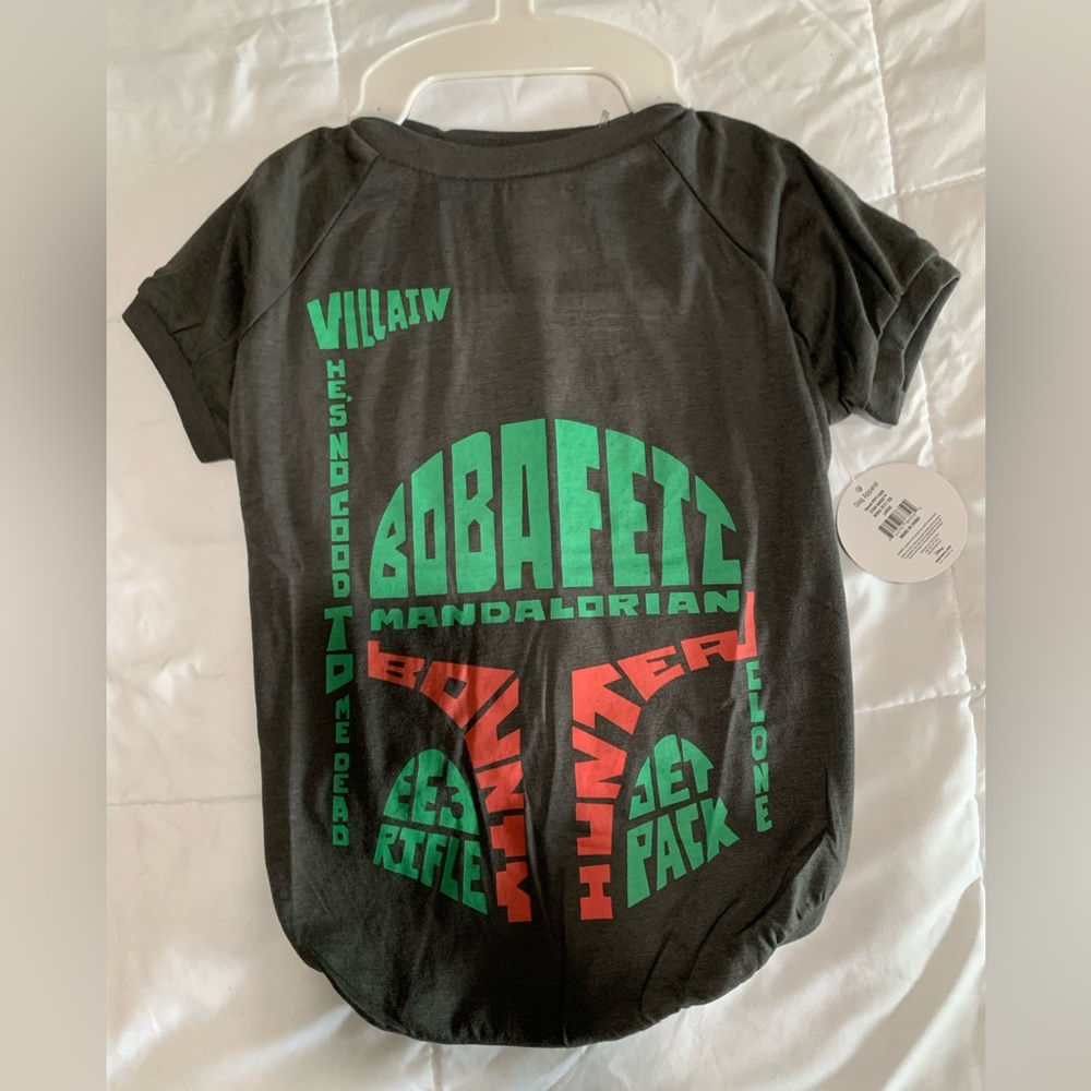 Boba Fett Dog Shirt Size Large